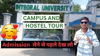 INTEGRAL UNIVERSITY VLOG // CAMPUS and HOSTEL Tour 2023 #vlog