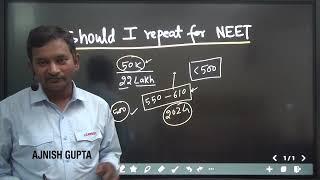 Should I repeat for NEET | AIPMT | NEET 2024 | Kota | Doctor | Coaching | Medical Aspirant | PMT