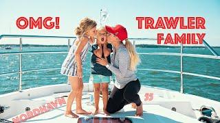TRAWLER FAMILY #43 Boat knots and living on a Nordhavn 55 yacht