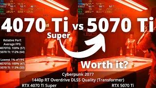 RTX 5070 Ti vs 4070 Ti Super- The Ultimate Comparison!!!