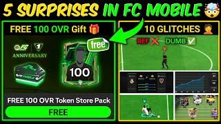 GLITCHES! FREE 100 OVR Player | 5 SURPRISING UPDATES Coming in FC Mobile | Mr. Believer