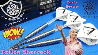 Dynasty A-Flow FALLON SHERROCK Darts Review - Pink Label