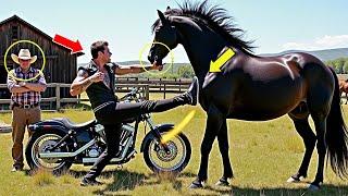 Ruthless Bikers Kick A Mustang Horse, Until They Learn Who Its Owner Is—And Pay The Ultimate Price