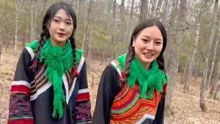 大山旅行，遇到放牛的姐妹花非常感谢她们的热情招待……