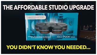 Affordable Upgrade To Improve Your Mixes // ISO Acoustics ISO Pucks