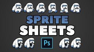 How to make a Sprite Sheet in Photoshop? Learn how to make Sprite Sheets for your Unity game!