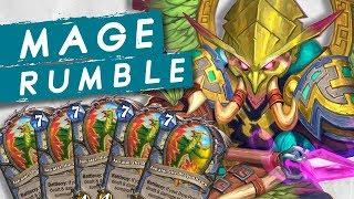 MAGE RUMBLE RUN! Quintuple Jan'alai! | Singleplayer | Hearthstone