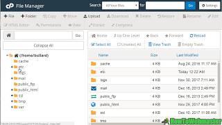 CPanel Tutorial : How to Use File Manager to Upload Website Files