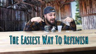 How To Refinish A Table || Easy And Durable || Rubio Monocoat