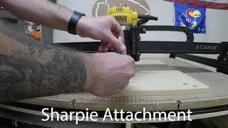 X-Carve Accessory Mount w/ Dial Indicator, Sharpie, and GoPro Accessories "Tutorial"