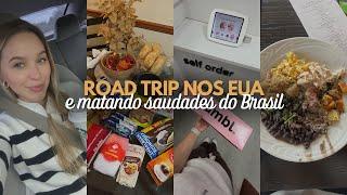 FIM DE SEMANA NOS EUA | road trip, compras e matando a saudade do BR