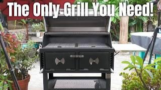 It's A Grill, A Smoker An Offset And Vertical Smoker All Wrapped Up Into One! LSG