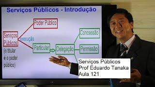 Serviços Públicos - Conceito - Direito Administrativo - Aula 121 - Prof. Eduardo Tanaka