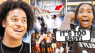 CHOPPA WENT FOR 40 POINTS AGAINST THIS AAU TEAM WITH TOP D1 RECRUITS!