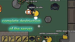 Complete destruction of the entire server in Devast.io // Fullgame Devast.io part 29