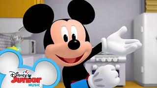 Hey, Hey It's Breakfast | Music Video | Mickey Mornings | @disneyjr