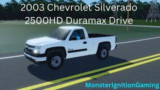 2003 Chevrolet Silverado 2500HD Duramax Drive (Central Kansas Roleplay Roblox)