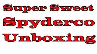 Super Sweet Spyderco Unboxing!!!  Rivers Edge Cutlery + Able Reels Native 5 Brown Trout & MORE!!!!