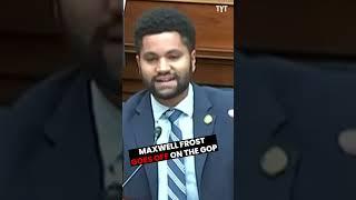 Maxwell Frost UNLEASHES On The GOP's Baseless Rhetoric