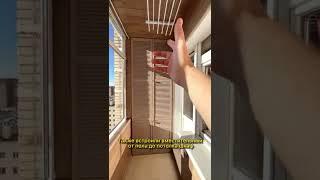 Светлый и новый балкон #ремонт #балконы #ремонтквартир #ремонтспб