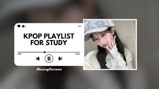 Kpop playlist for study