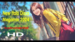 51 -  New Italo Disco Megamix 2024  -  Instrumental  -  HD