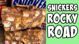 Snickers Rocky Road! Recipe tutorial #Shorts