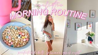 REALISTIC SUMMER MORNING ROUTINE | *productive habits, skincare, quick reset*