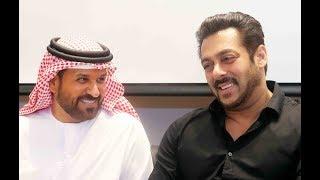 Salman Khan along with Saif Ahmed Belhasa- Inaugurates World's Biggest Driving Center in Dubai-2017