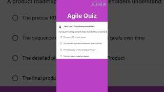 A product roadmap primarily helps stakeholders understand: | Agile | Product Owner | Scrum Interview