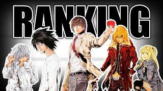 Every Character From Dumbest To Smartest - Death Note