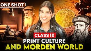 Print culture and the modern World Class 10| Full Chapter Explanation & NotesHistory Class 10