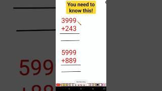 A hack which no one thinks of! #shorts #maths #explore #addition #mathstricks #teribaatonmein #add