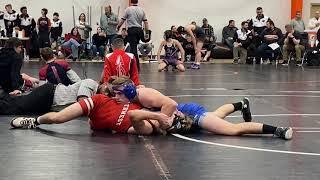 Noah Adamson 138 lb Hubbard Eagles Varsity Wrestling 2021/2022 Season
