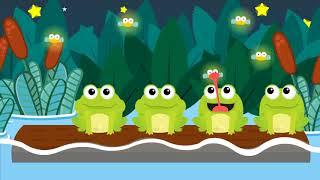 Five Little Speckled Flogs เพลง กบ 5 ตัว | nursury rhymes | kids song | เพลงเด็ก น้องนะโม