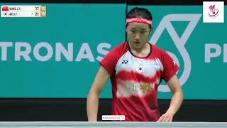 Semi final Malaysia Open 2025 tunggal putri(CHN) WANG Z.Y vs (KOR) AN SE YONG