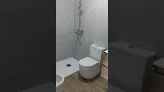 Baño acabado #fontaneria #short #reforma #baño