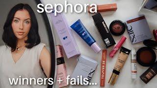 new makeup at sephora  blurring spf, viral lipliner, I didn't expect this...