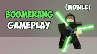 SABER SHOWDOWN BOOMERANG GAMEPLAY | MOBILE