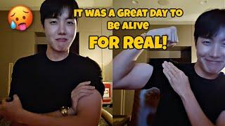 BTS j-hope Maintains Military Body FOR REAL Despite Weight Loss Plan | Hobi Flaunts Buff Physique