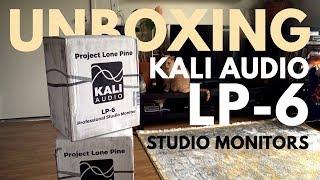 Kali Audio LP-6 Studio Monitors | UNBOXING