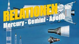 Relationen Mercury  Gemini  Apollo | Mondgeflüster