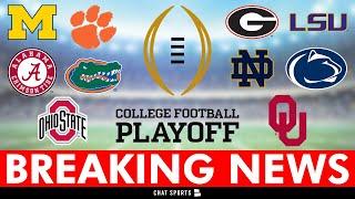 BREAKING NEWS: College Football Playoff Seeding Changed | College Football News
