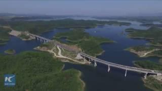 China's "most beautiful road on water": Long-distance walking in Danjiangkou