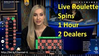 Live Roulette Spins 1 Hour 2 Dealers Roulette Azure