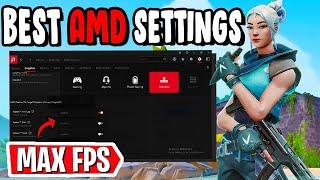 BEST AMD Radeon Settings (2025) | AMD Radeon Settings for GAMING️