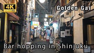 Shinjuku Nights: Exploring Golden Gai and Kabukicho's Saturday Spectacle 新宿ゴールデン街 [4K 60fps ASMR]