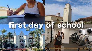 first day of college *reality* l sophomore year @ sdsu