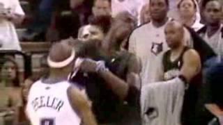 Anthony Peeler vs. Kevin Garnett