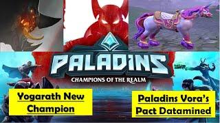 Paladins Vora's Pact Datamined | Yagorath ability Gameplay, Update 3.6